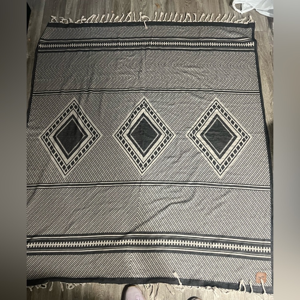 SLOWTIDE river throw blanket